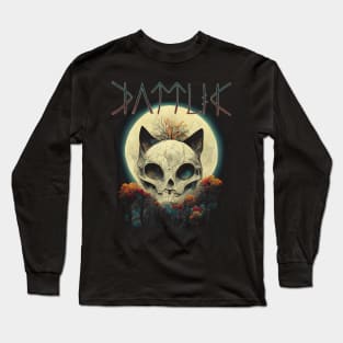 Kattlik Autumn moon Long Sleeve T-Shirt